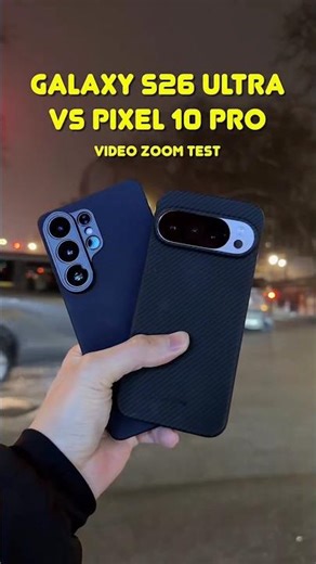 Samsung S26 Ultra vs Pixel 10 Pro - Night Camera Test #galaxys26ultra #pixel10pro #camera #shorts