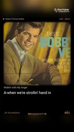 my cover version of bobby vee's walking with my angel