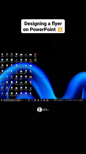 Gabriel Gad on Instagram: "There you go 🫴 Designing a flyer on PowerPoint 😁 #gaddid_graphics"