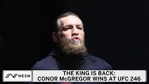 The king is BACK! Conor McGregor makes HISTORY at UFC 246 with his first-round knockout victory against Donald Cerrone. | NESN