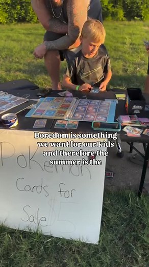 ✨ This summer, my kids have definitely been bored. And you know what? I didn’t rush in to fix it. I watched them sit in that discomfort… and then turn it into something amazing: their own little Pokémon card business. 🪙✨ Like says: Boredom is the feeling we all have inside right before creativity, independence, and flexibility show up. Summer is the perfect time to embrace “boredom blocks” — letting kids experience unstructured time without screens or constant entertainment so they can tap into