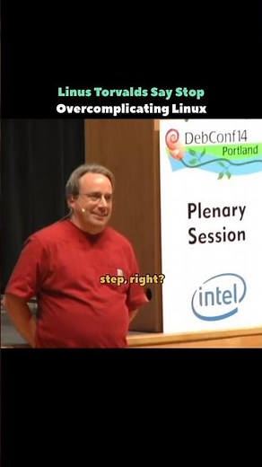 Linus Torvalds Says Stop Complicating Linux Installs #linux #ubuntu #kernel #programming