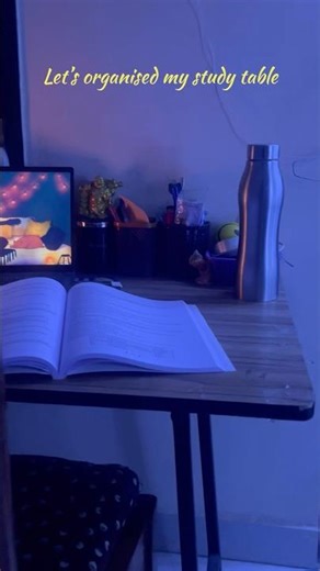 Let’s organise my study table 📚 #studytable #studytableorganization #livingalone #studentlife