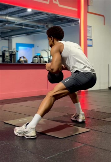 Sometimes you don’t need barbells for leg day #kettlebell #legs #legday #lowerbody #gym