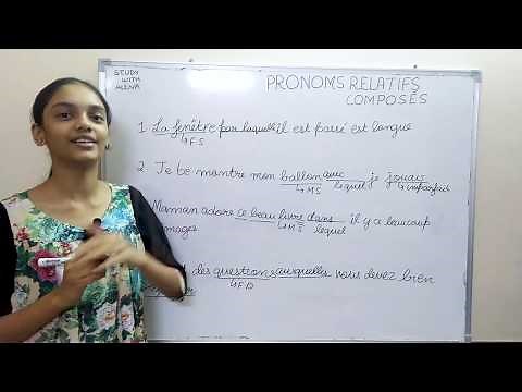 Les Pronoms relatifs composés