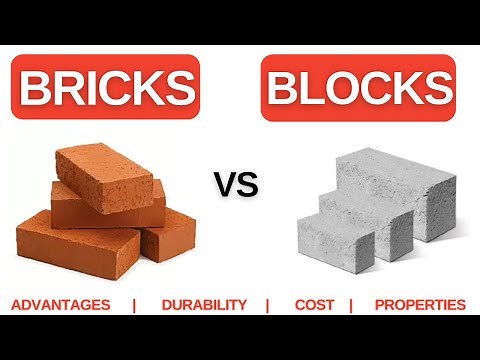 BRICKS VS BLOCKS which is BEST for HOUSE Construction in Bangalore/Building a House in Bangalore?