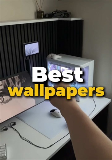 BEST WALLPAPERS - BLACK EDITION 🖤🫶 - (did I miss any? 🤔 💭) #gamingsetup #black #wallpapers #techtok #gamingontiktok - yes this was a repost from my other channel 😭-