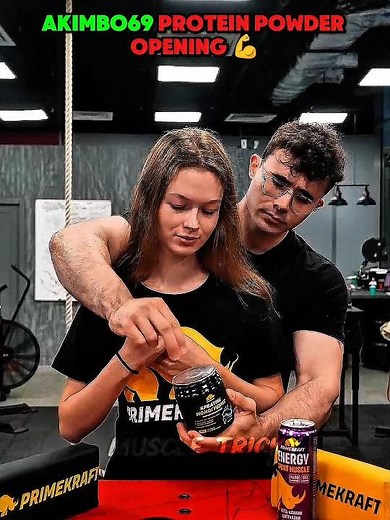 Akimbo69 Protein Powder Opening & Review 🔥#armwrestling #strength #power