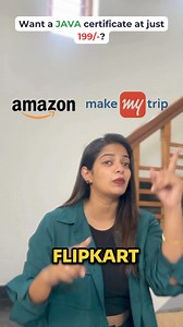 🏆 Get your Java Certificate by taking the Learntube Assessment @ Rs.199 Recognized by 957 companies like LinkedIn, Swiggy, GroupM, Google, Flipkart and more! 👀 Having 5 certificates in your CV increases your chances of getting hired by 133%. ⭐️ Only 1/10 people have been able to get all correct Test the test and unlock your certificate today! | LearnTube.ai