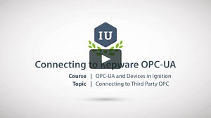 Connecting to Kepware OPC-UA
