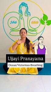 Ujjayi Pranayama, also known as Victorious Breath or Ocean Breath, is a powerful yogic breathing technique that brings calm, focus, and inner strength. Through slow, controlled breathing and a gentle ocean‑like sound, Ujjayi helps synchronize breath and mind. Benefits of Ujjayi Pranayama: • Enhances concentration and mental focus • Increases oxygen intake and vitality • Activates relaxation response, reducing stress and anxiety • Improves endurance during yoga practice and daily life Practice mi