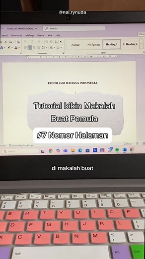 Tutorial Bikin Makalah: Cara Mengatur Nomor Halaman