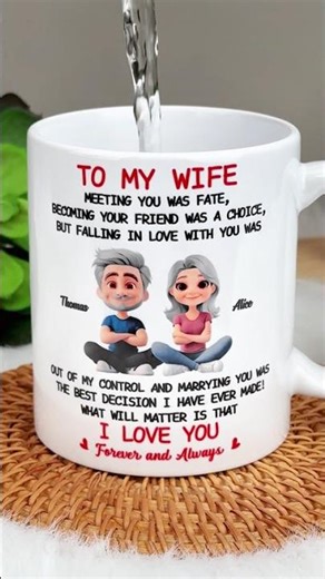 Falling In Love With You - Personalized Custom Coffee Mug