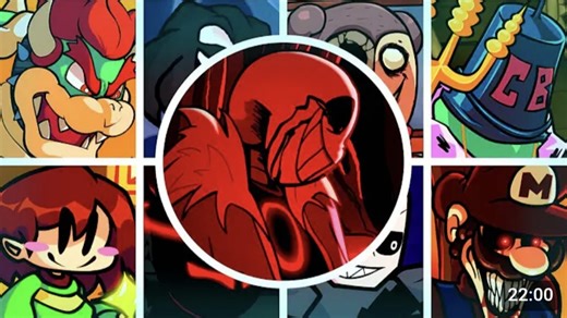 【FNF】全员唱Psychopath