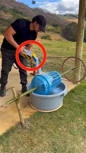 This Man Makes Diy Washing Machine 😨... #shorts