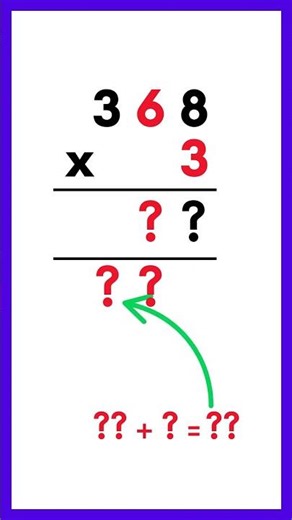 3 digits by 1 digit challenge - multiplication #primarymathematics