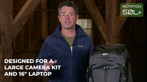 Think Tank Rotation 50L+ Camera Backpack for Adventure Photography