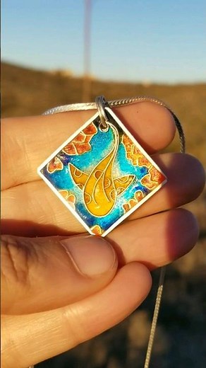 How to make Cloisonne enamel. Enameling techniques. #arttutorial #howtomakejewellery #diy #howto