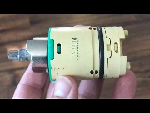 Replacing a Single Lever Pressure Balance Ceramic Cartridge