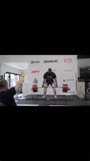 501kg WORLD RECORD! Heaviest deadlift done in a single ply! | Hafþór Júlíus Björnsson - The Mountain