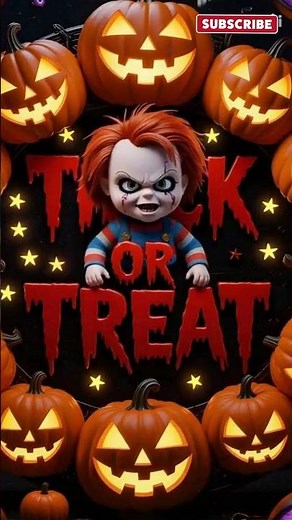 Trick or Treat chucky #halloween #chucky