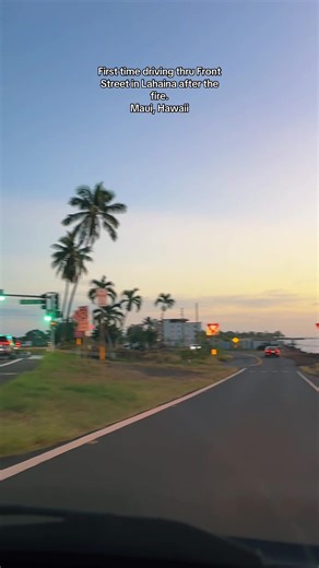Driving Through Lahaina's Front Street After the Fire