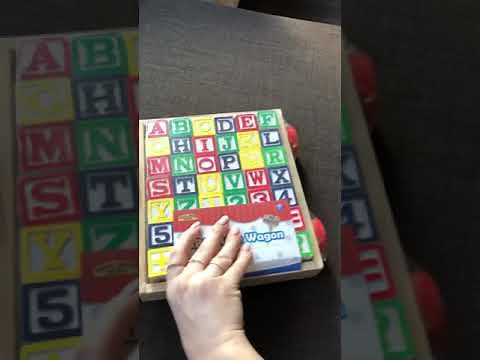 Toy Story ABC Blocks in a Wagon Review