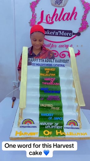 Customized Harvest Cake Design at CCC Cathedral