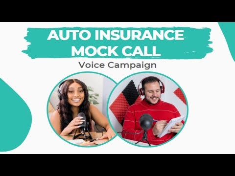 Auto Insurance Mock call // Voice Campaign // Call Center // #learnitaway / Recording # 3