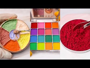 Satisfying Makeup Repair #196 ASMR Repair Colorful Kryolan Concealer