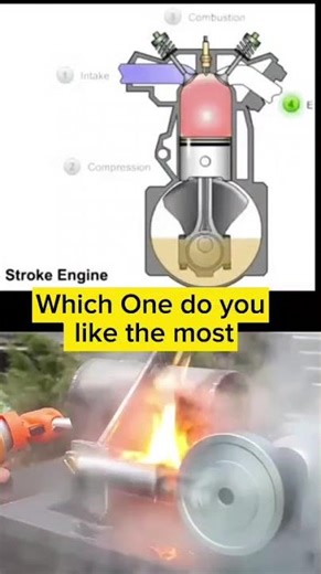 4 Stroke Engine vs Fire Powered Engine 🔥 Which One Is Better?|Ultimate Engine Comparison #automobile