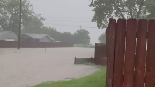 City of Waco addresses flood waters coming from McGregor Airport into Waco neighborhood