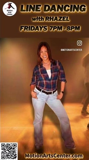 Line Dancing in San Mateo #motionartscenter