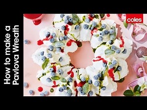 How to Make a Pavlova Wreath