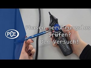 Wo liegt eine Spannung an? Der Versuch | #PCEInstruments