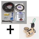 ERCKFRM-Fin-041 - Heavy Duty Finned, Chrysler, Dodge, Jeep, VW External Voltage Regulator Kit with Modified Driver with plug