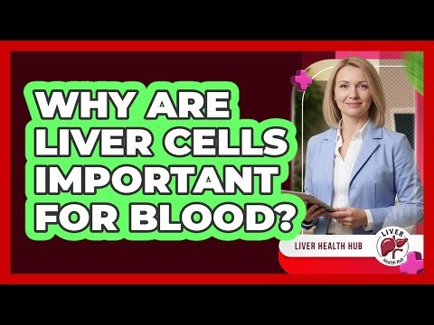 Why Are Liver Cells Important For Blood?