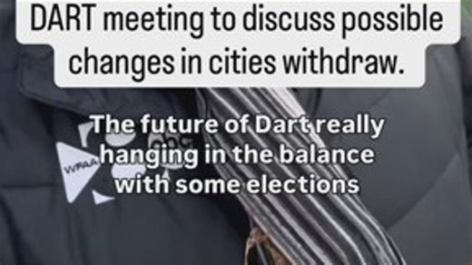 DART to discuss route changes amid possible withdraws