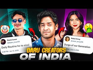 INDIAN CREATORS PROMOTING ALCOHOL!