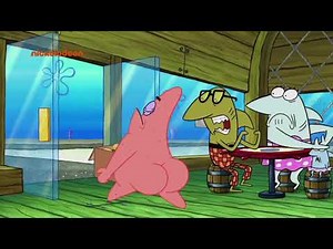 SpongeBob Clip - Patrick Comes In The Krusty Krab Naked