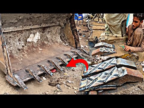 A new method of Caterpillar Loader bucket tooth that works in very hard ground