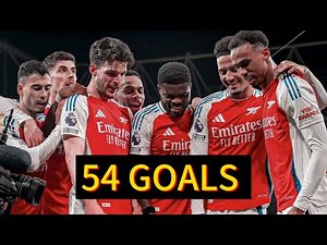 All 54 goals of Arsenal’s Premier League goals in the run-in 2023/24