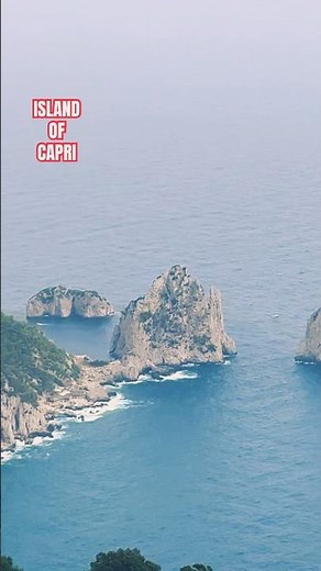 Capri from Above 🌅 | Breathtaking View from Anacapri to the Sky