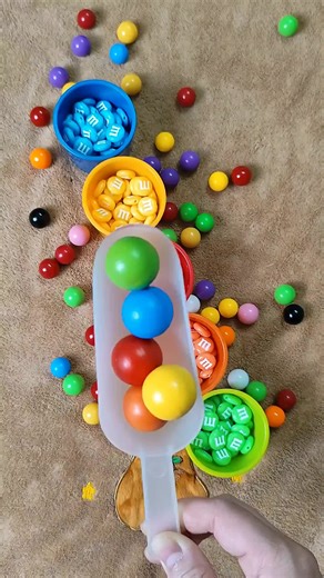 Cute Colorful Marble Balls for ASMR Satisfaction