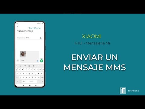 Enviar mensaje MMS - Xiaomi [MIUI - Mensajería Mi]