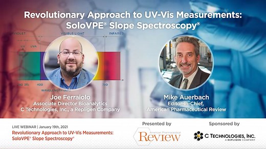 (01 19 2021) APR | Revolutionary Approach to UV-Vis Measurements - CTech SoloVPE System: Slope Spectroscopy