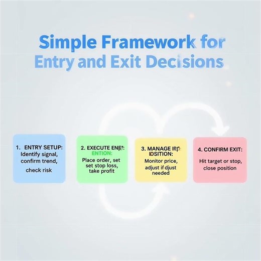Simple Framework for Entry and Exit Decisions #stockmarket