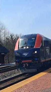 Amtrak Floridian Train 41 passing through Point of Rocks Station