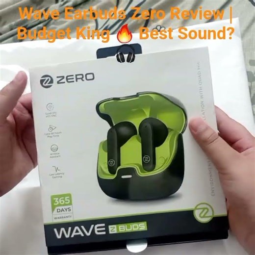 Wave Earbuds | Budget King 🔥 Best Sound? 🎧 #Earbuds #TechReview #WirelessEarbuds