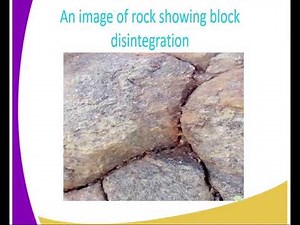 Geography Form 3,Weathering cont lesson 7